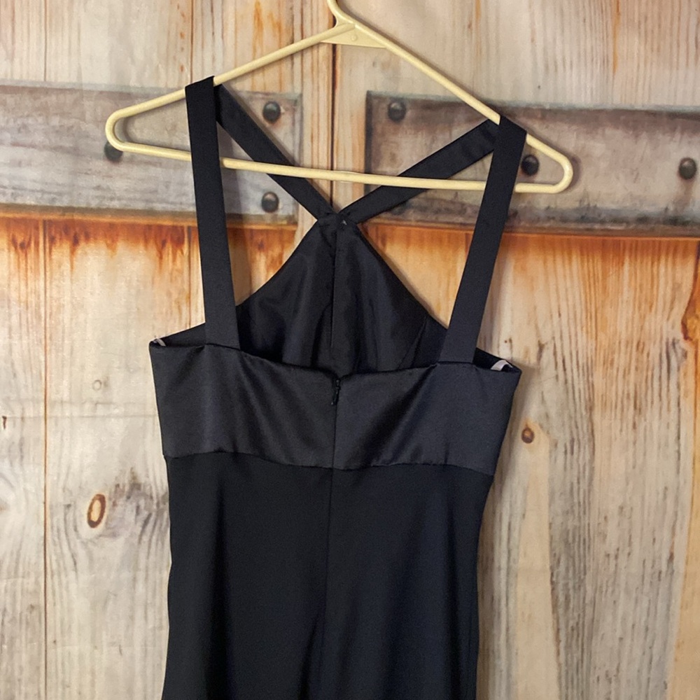 David’s Bridal Elegant Black Maxi Dress - Picture 6 of 8